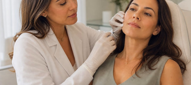 Procedimento de harmonização facial